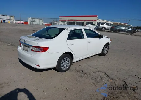 2013 Toyota Corolla L из США, поврежденный, VIN 5YFBU4EE5DP159133